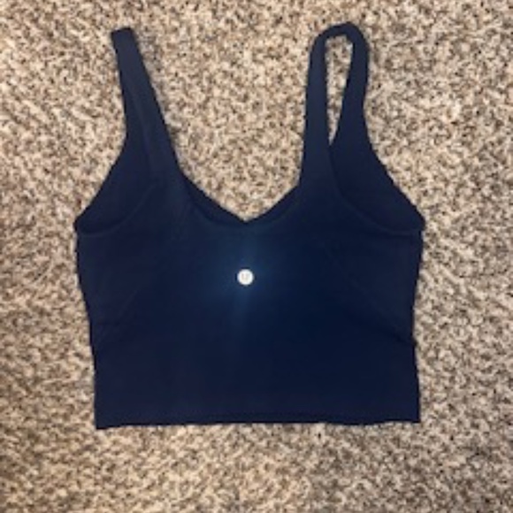 lululemon align tank in true navy, size 4 - Picture 3 of 3